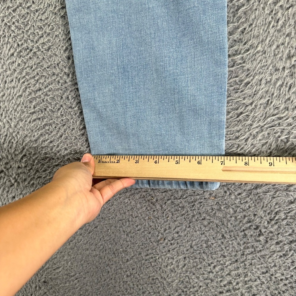 Levis Jeans Womens Size 33 Blue Cotton Stretch Boyfriend High Rise Fit - Picture 11 of 12